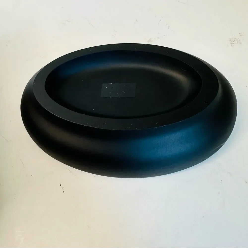 Anthropologie Bamboo Black‎ Soap Dish NIB